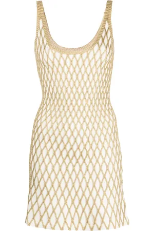 VALENTINO GARAVANI Scoop-neck sleeveless dress