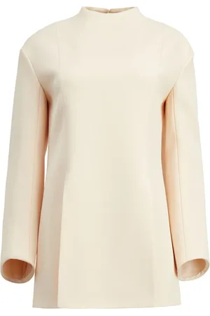 Khaite The Mahni slit-detail blouse