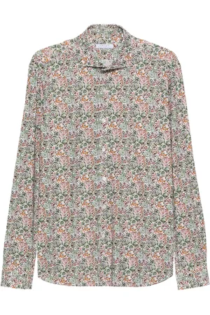 Orian Abstract-pattern long-sleeve shirt