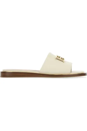 Bally Logo-plaque leather slippers