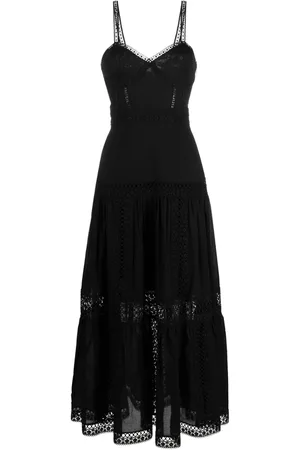 CHARO RUIZ IBIZA Giogia lace-trim maxi dress