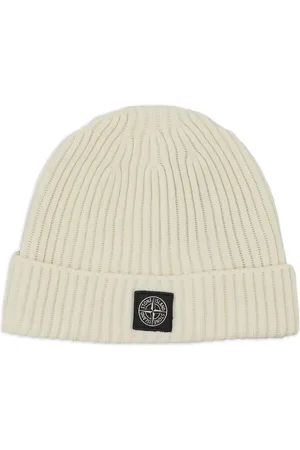 Stone Island Compass-motif beanie hats