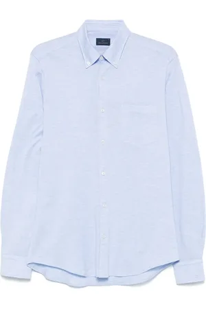 Paul & Shark M??lange-effect shirt