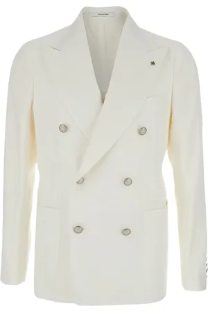 TAGLIATORE Brooch-detail blazer