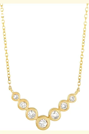 LB Exclusive 14K yellow diamond necklace