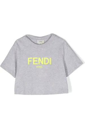 Fendi Logo-print cotton T-shirt