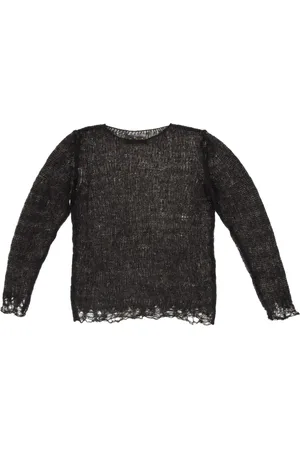 Cortana Open-knit long-sleeve top