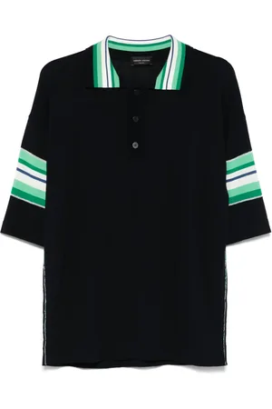 Roberto Collina Fine-knit polo shirt