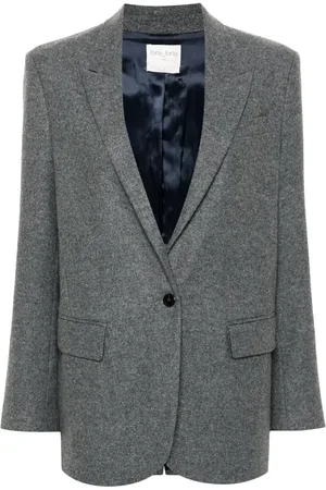 FORTE FORTE M??lange single-breasted blazer