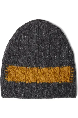 Plan C Ribbed-knit beanie