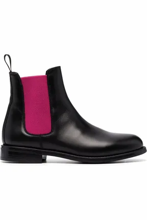 Scarosso Claudia colour-block ankle boots
