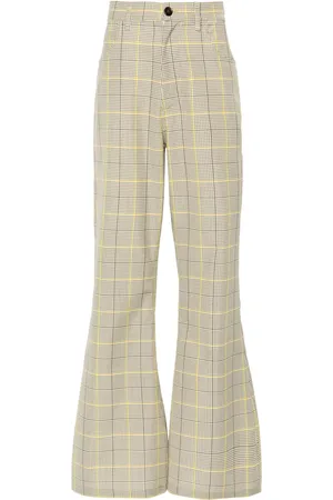 Marni Microcheck trousers