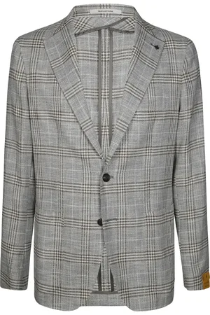 TAGLIATORE Check-print blazer