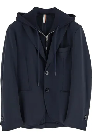 PMDS Hooded blazer jacket