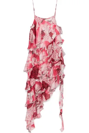 Roberto Cavalli Floral-print mini dress