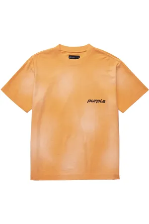 Purple Brand Logo-print cotton T-shirt