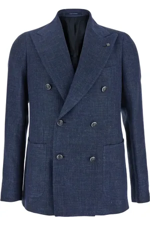 TAGLIATORE Brooch-detail blazer