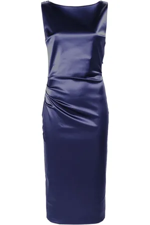 CHIARA BONI Ajour midi dress