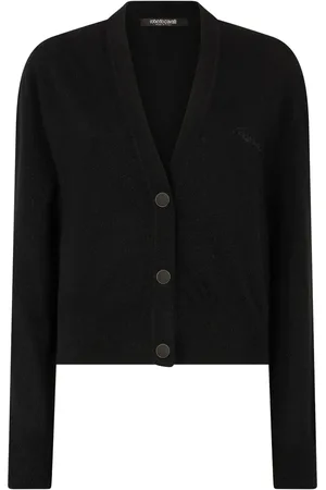 Roberto Cavalli Cropped button-up cardigan