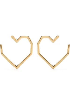 Aliita 14kt yellow Coraz??n earrings