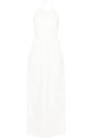 Max Mara Europa canvas maxi dress