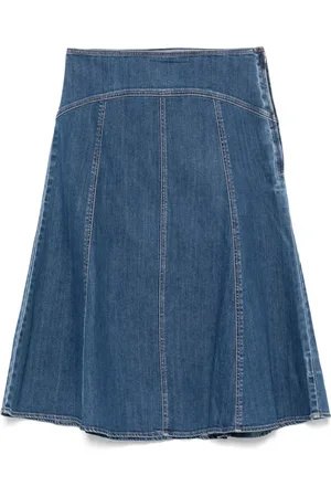 Ralph Lauren Denim midi skirt