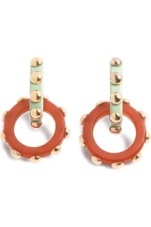 La DoubleJ Double Hoop earrings