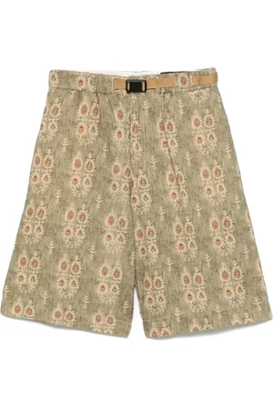 White Sand Printed shorts
