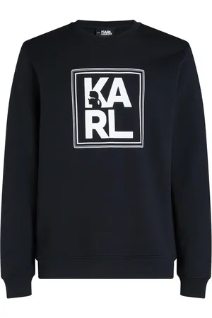 Karl Lagerfeld Logo-print organic cotton sweatshirt