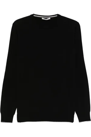 KANGRA CASHMERE Elbow patches sweater