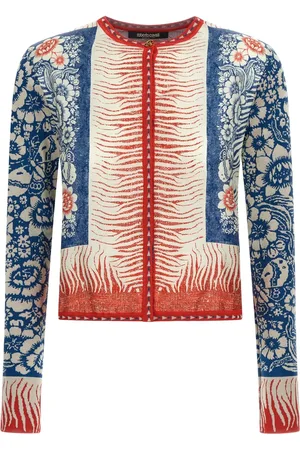Roberto Cavalli Bandana-print sweater