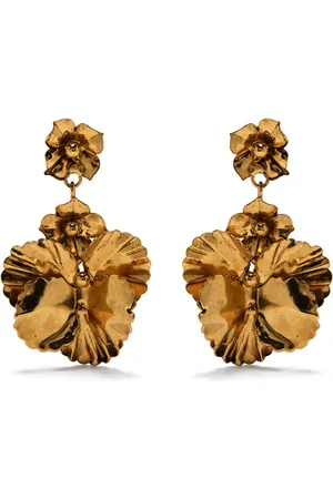 Jennifer Behr Samara textured drop earrings