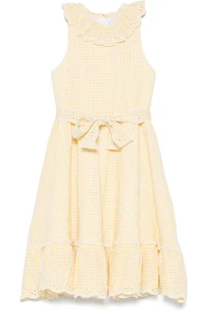 Tartine Et Chocolat Gingham-check dress