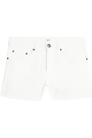 Ami Straight-leg denim shorts
