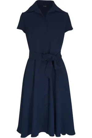 Kiton Tied-waist midi dress