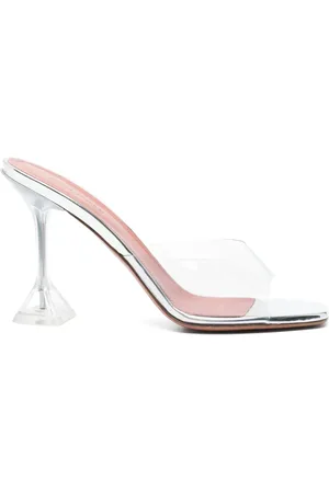 Amina Muaddi 105mm Lupita Glass sandals