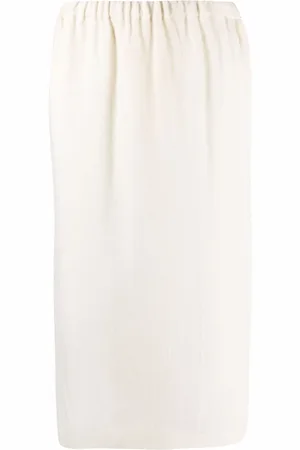 Comme des Garçons 1990s straight-fit midi skirt