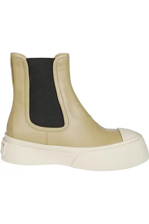 Marni 45mm leather chelsea boots