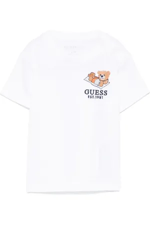 Guess Logo-embroidered T-shirt