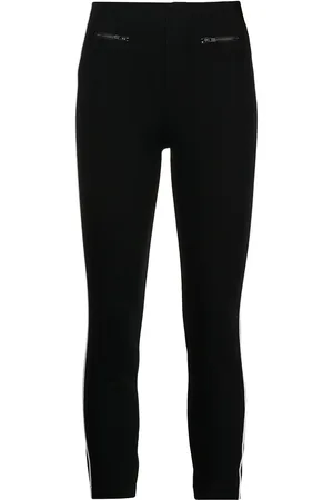 Spanx The Perfect cropped pipe-trim trousers