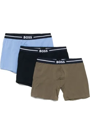 HUGO BOSS Logo-waistband boxers (pack of three)