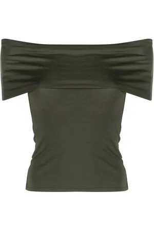 Gimaguas Maya off-shoulder jersey top