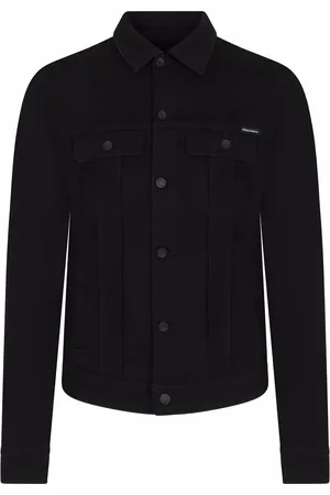Dolce & Gabbana Camp collar denim jacket