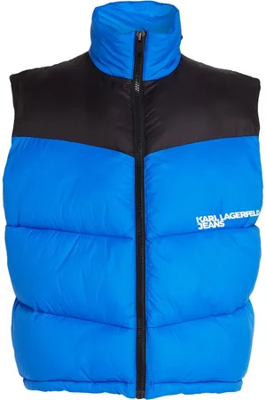 Karl Lagerfeld Logo-print padded vest jacket