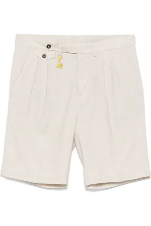 Manuel Ritz Logo-appliqu?? shorts