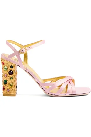 VALENTINO GARAVANI 90mm Preshoes satin sandals