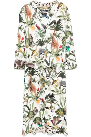 Marc Cain Animal-print midi dress