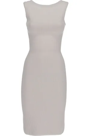 Alaïa 2000s ribbed midi dress