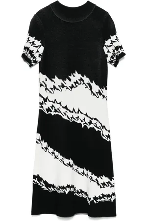 Marc Cain Printed midi dress