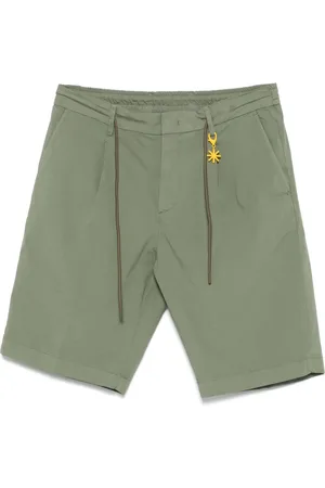 Manuel Ritz Logo-appliqu?? shorts